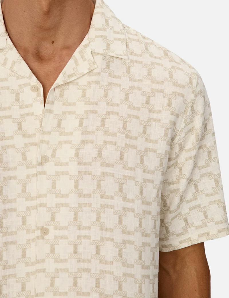 Industrie Santana Ss Shirt Cream