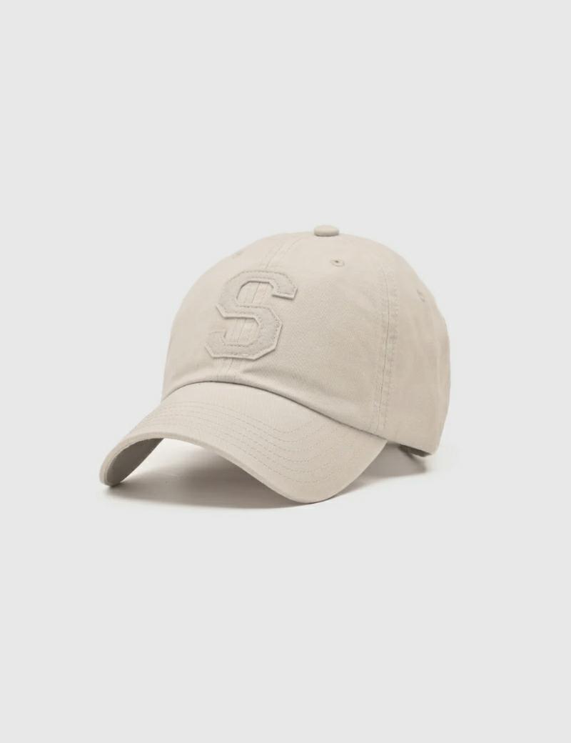 Ortc Tonal Letter Cap s Beige
