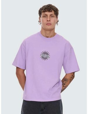 Thrills Peace Power Os Tee Lupine