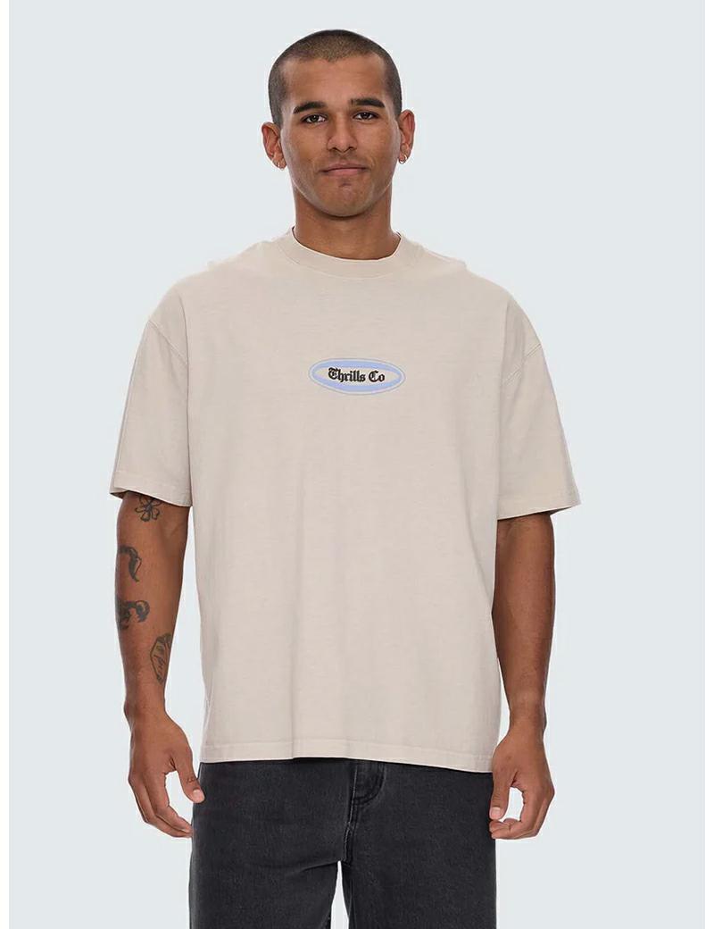 Thrills Bueno Os Tee Oatmeal