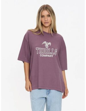 Thrills Break Point Os Tee Mauve