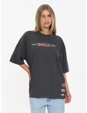 Thrills Speed Kills Os Tee Black