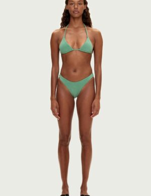 Zulu & Zephyr Towelling Tri Top Green