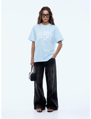 Ena Pelly Collegiate Tee Light Blue