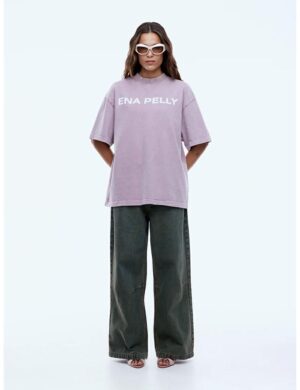 Ena Pelly Chloe Os Tee Vintage Rose