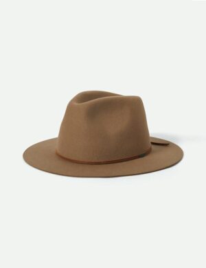 Brixton Wesley Fedora Khaki