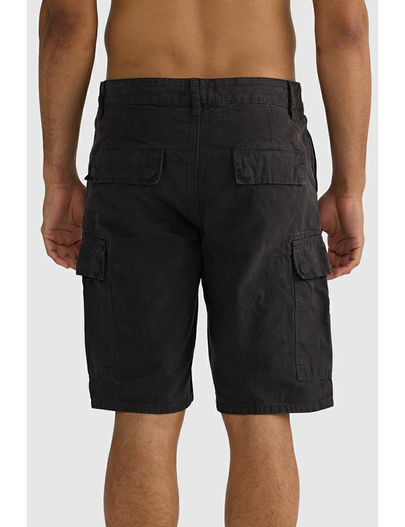 Ortc Cargo Short Washed Black