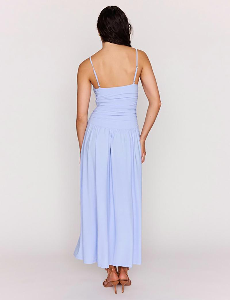 Minkpink Bianca Drop Maxi Dress Bl