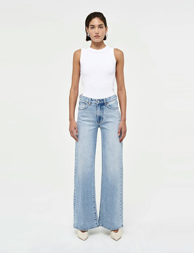 Neuw Jonesy Singlet Am White