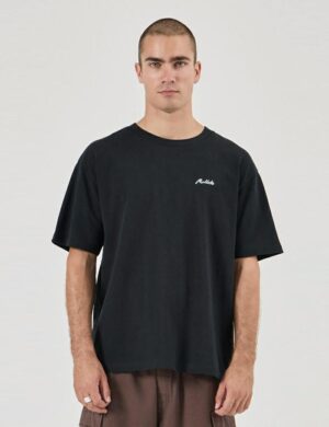 Rollas Ezy Classic Tee Black