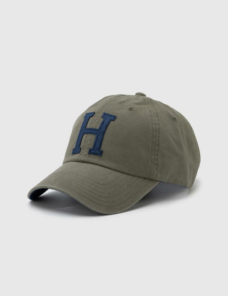 Ortc Custom Letter Cap h Olive