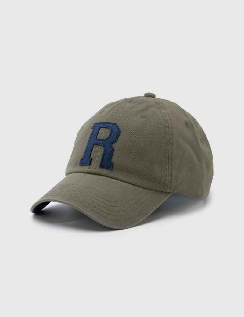 Ortc Custom Letter Cap r Olive