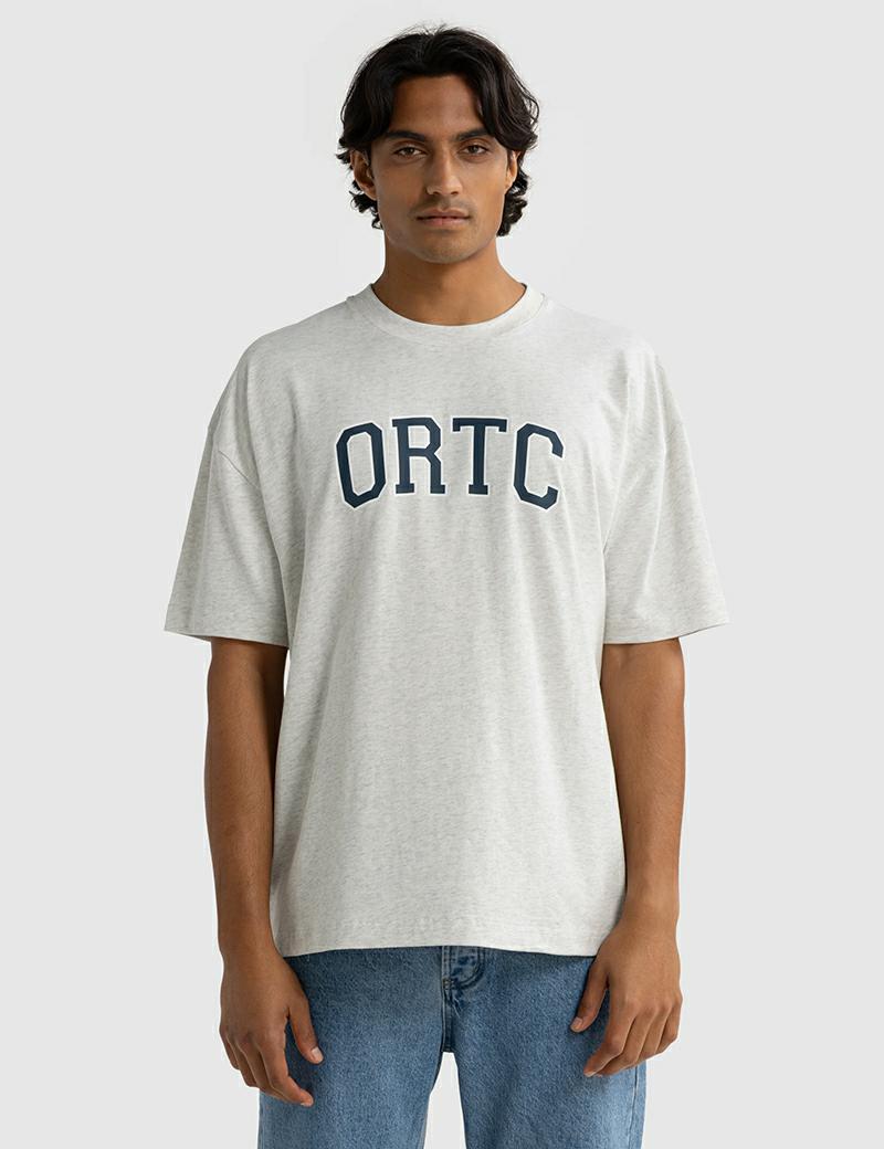 Ortc Varsity Box Tee Grey Marl