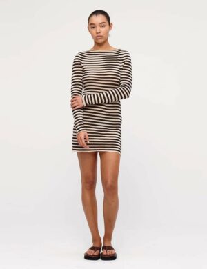 Zulu & Zephyr Knit Mini Dress Stripe