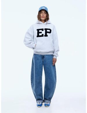 Ena Pelly Ep Hoodie White Marle