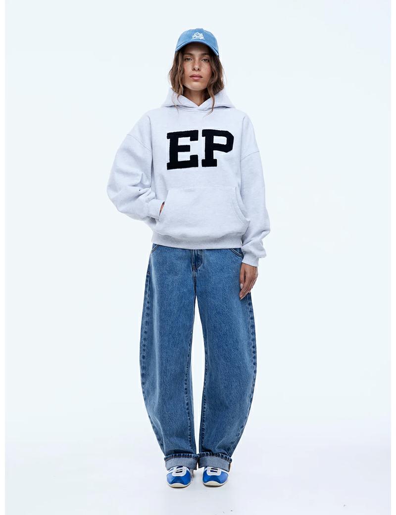 Ena Pelly Ep Hoodie White Marle