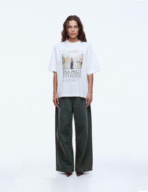 Ena Pelly Ep Journal Tee White