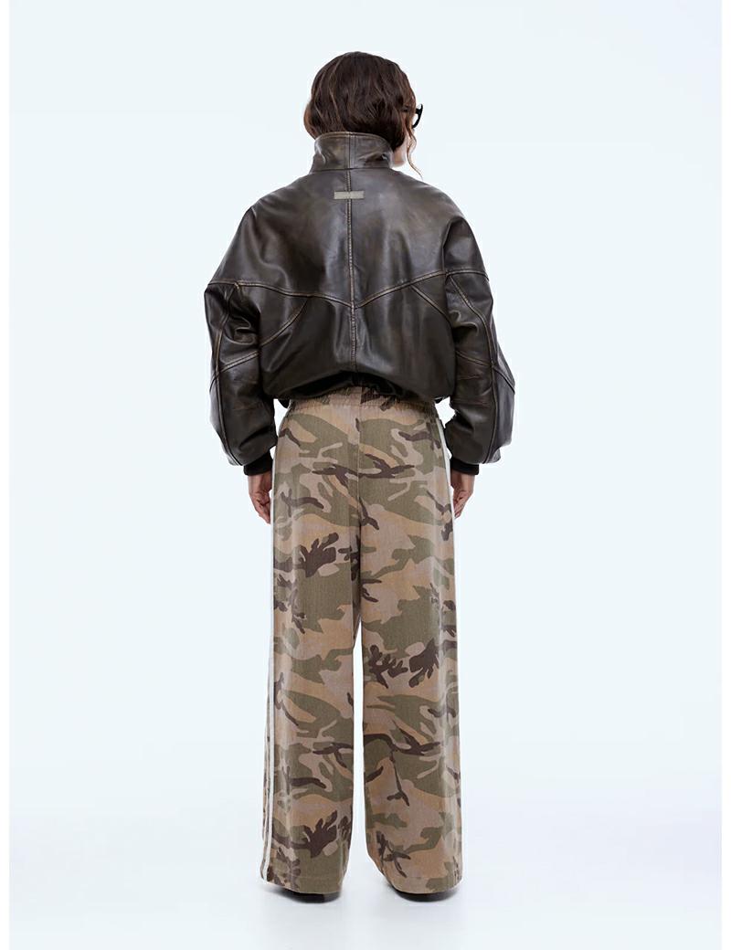 Ena Pelly Mari Leather Jacket Mocca