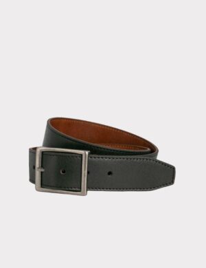 Loop Two Face Belt Blk Tan