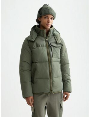 Scotch & Soda Hooded Puffer Jkt Thyme