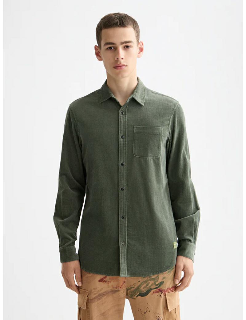 Scotch & Soda Corduroy Ls Shirt Thyme