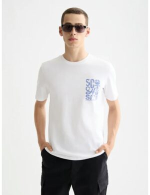 Scotch & Soda Reg Fit Chest Logo Tee