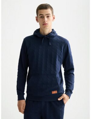 Scotch & Soda Jacquard Terry Hoodie
