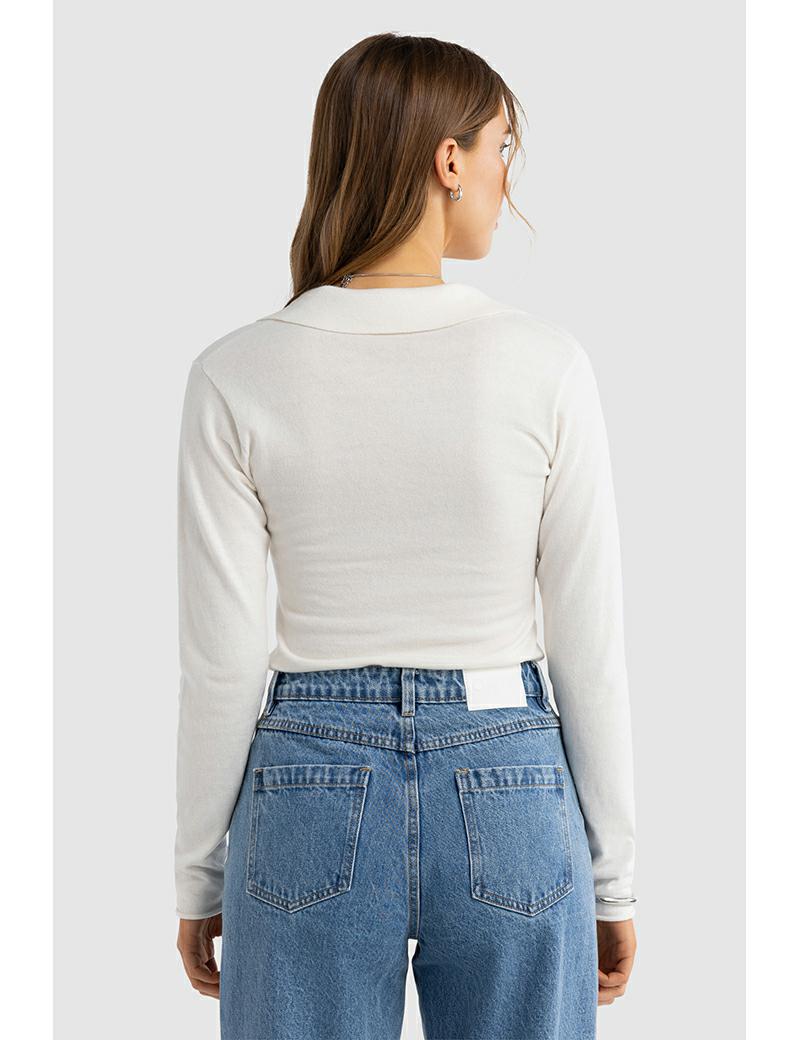 Ortc Kingston Knit Polo White