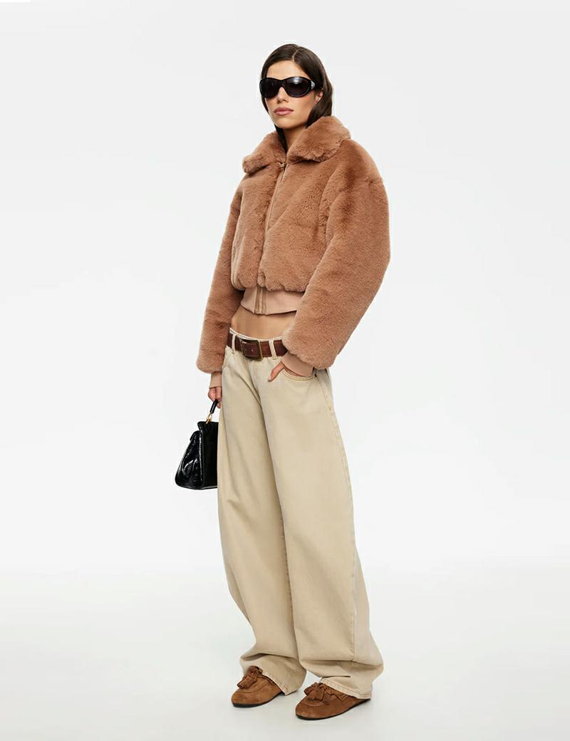 Lioness Drita Faux Fur Jacket