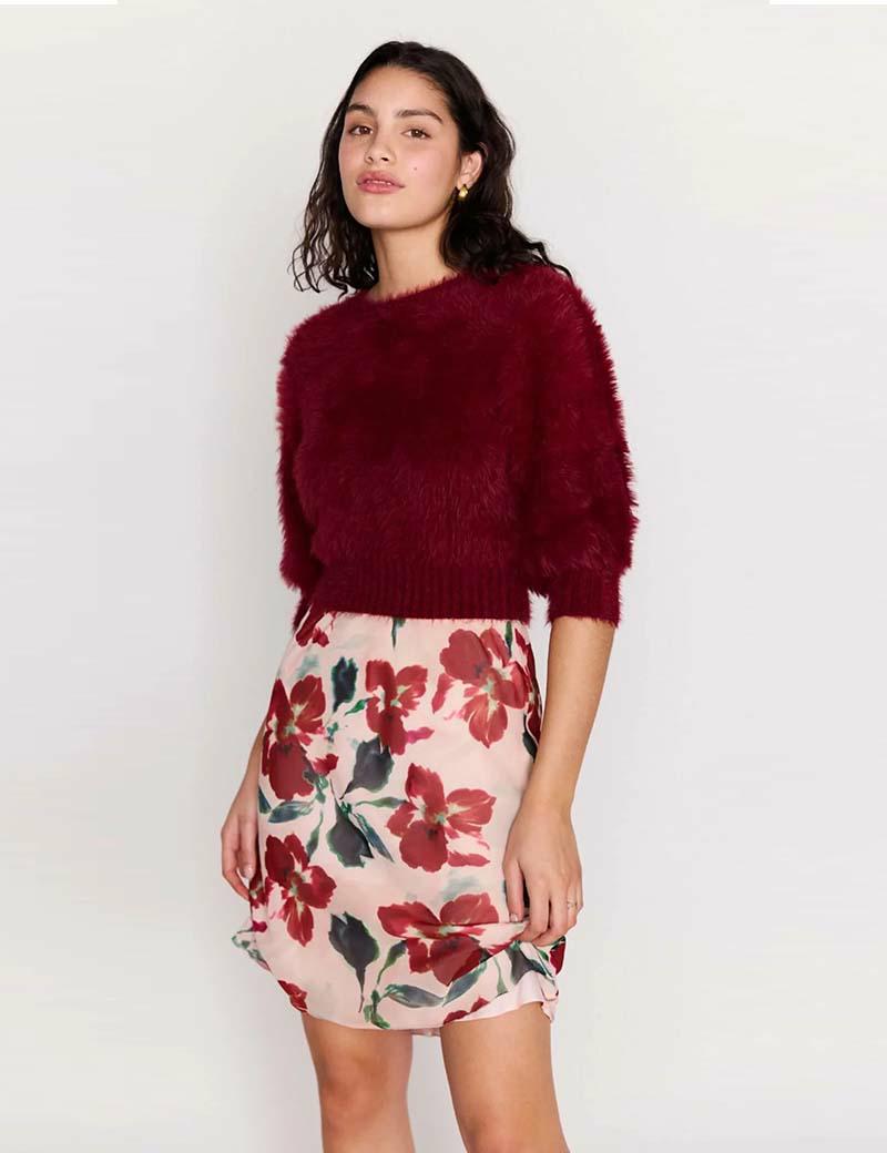Minkpink Lola Fluffy Knit Top