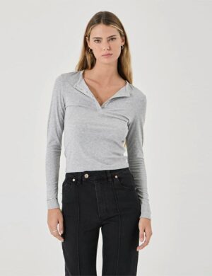 Rollas Studio Henley Ls Top
