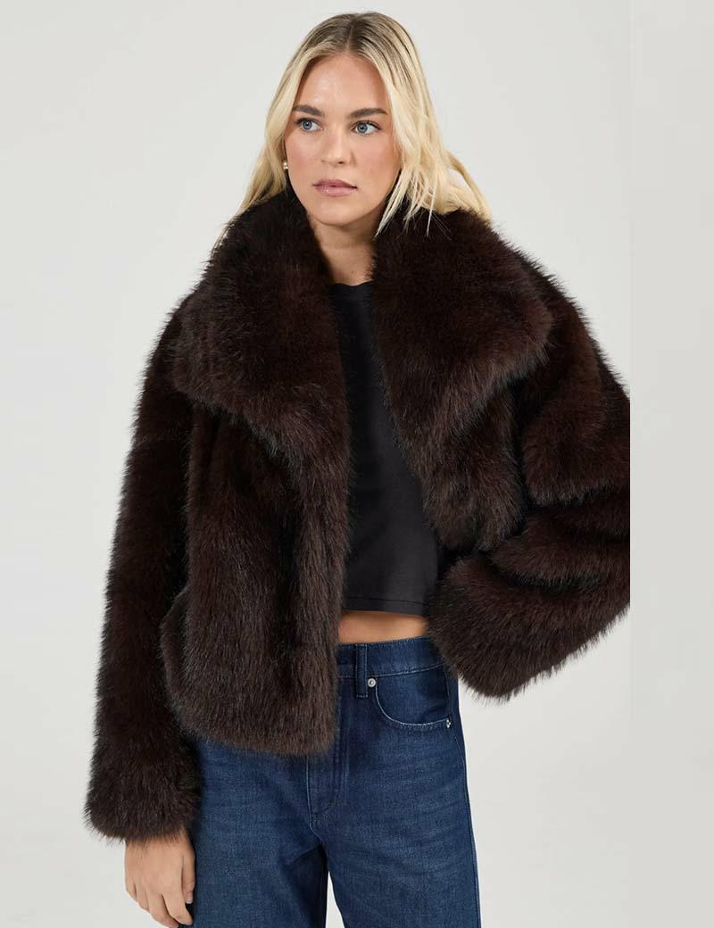 Rollas Mila Jacket Espresso