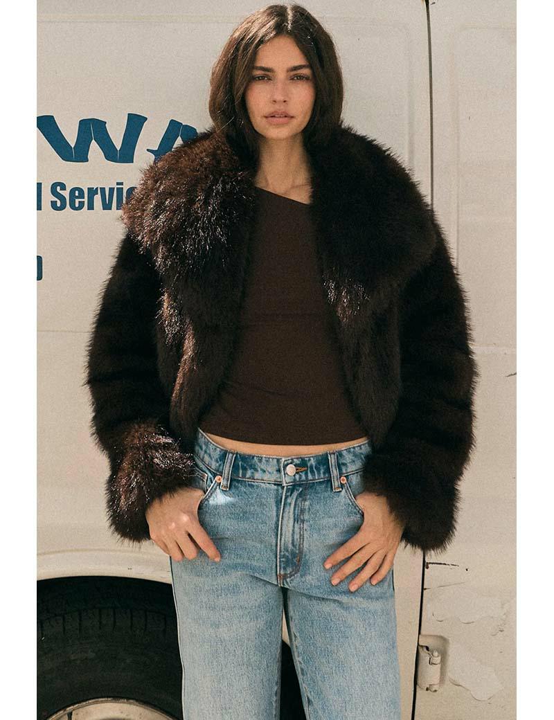 Rollas Mila Jacket Espresso