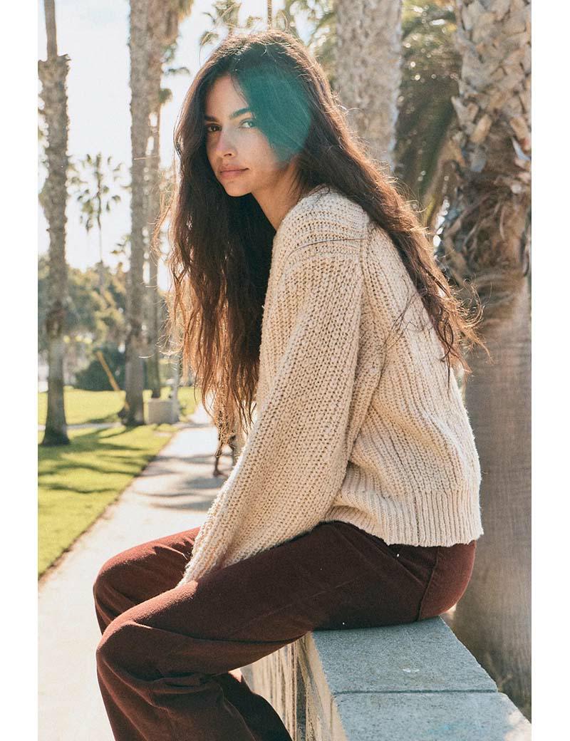 Rollas Suki Sweater Cream