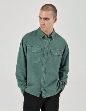 Rollas Grid Cord Ls Shirt