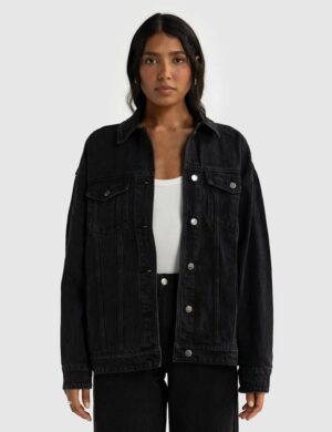 Ortc Willow Os Denim Jkt Black