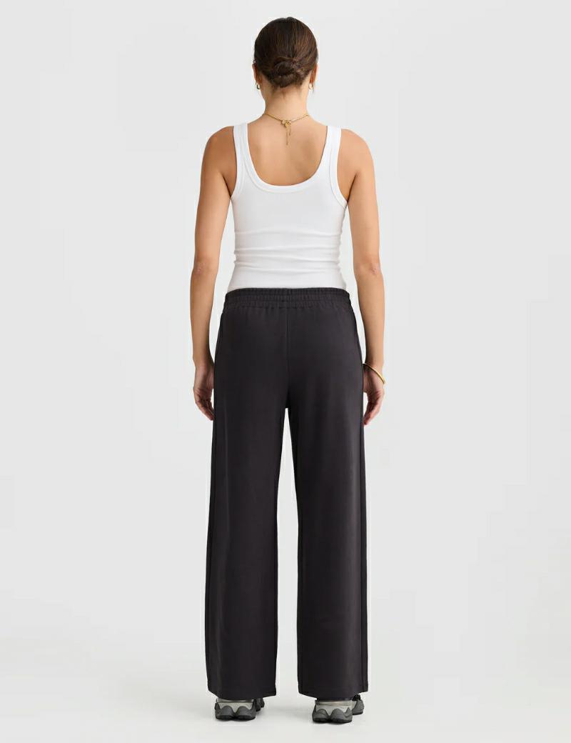 Ortc Ava Wide Leg Pant Wash Bl