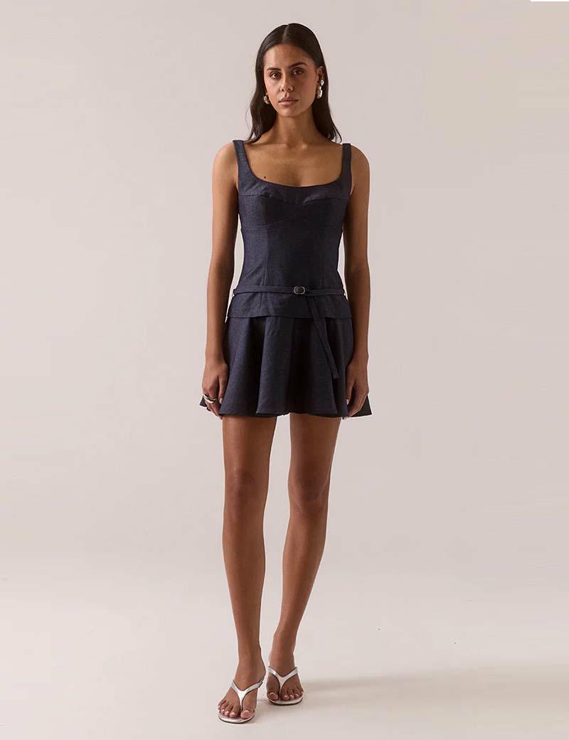 Sovere Aven Mini Dress Ink