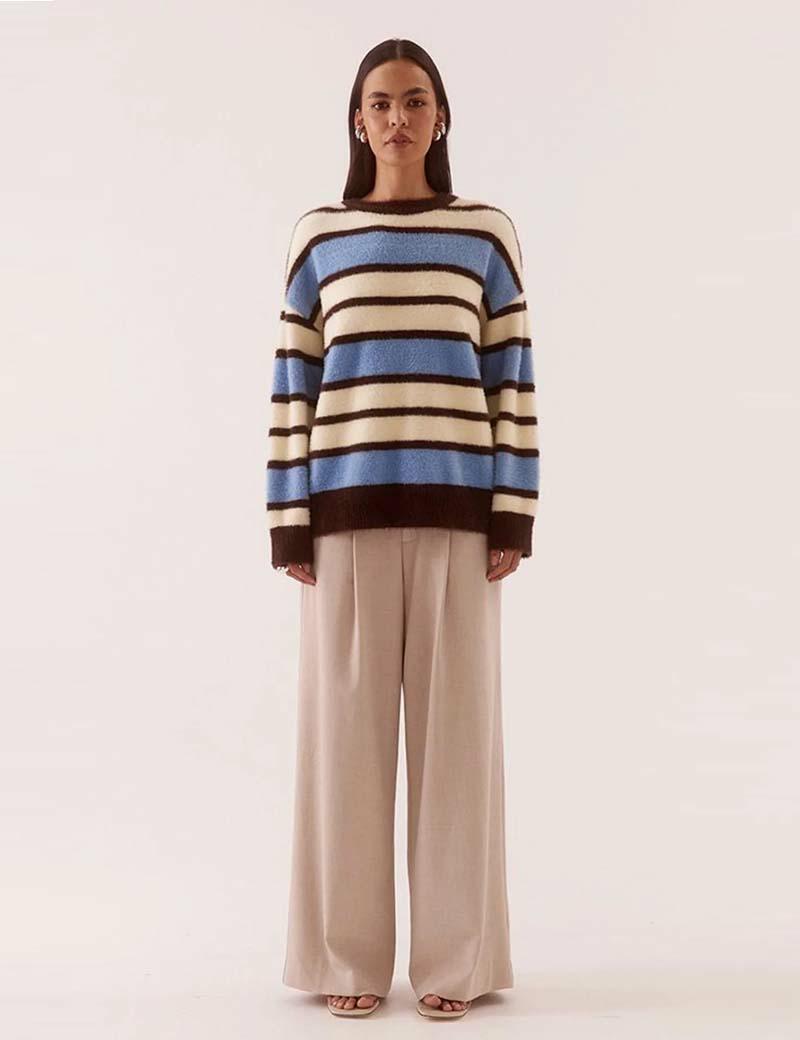 Sovere Holland Stripe Crew Knit
