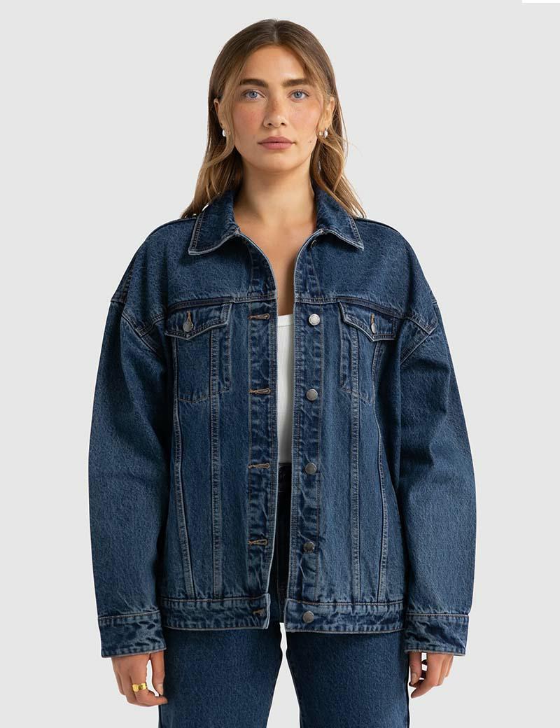Ortc Willow Os Denim Jkt Indig