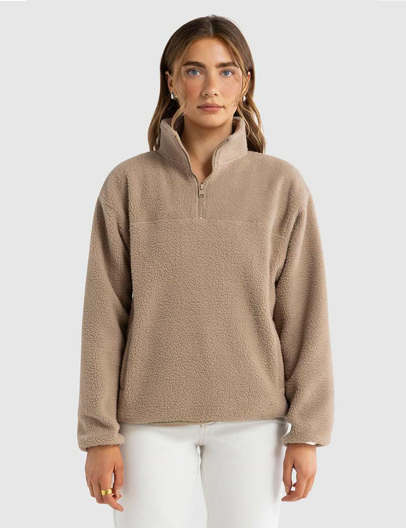 Ortc Sherpa Fleece Qtr Teddy