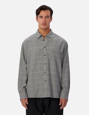 Industrie Cooper Ls Shirt Black
