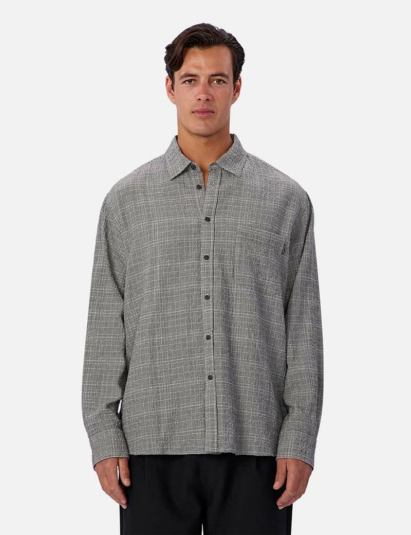 Industrie Cooper Ls Shirt Black