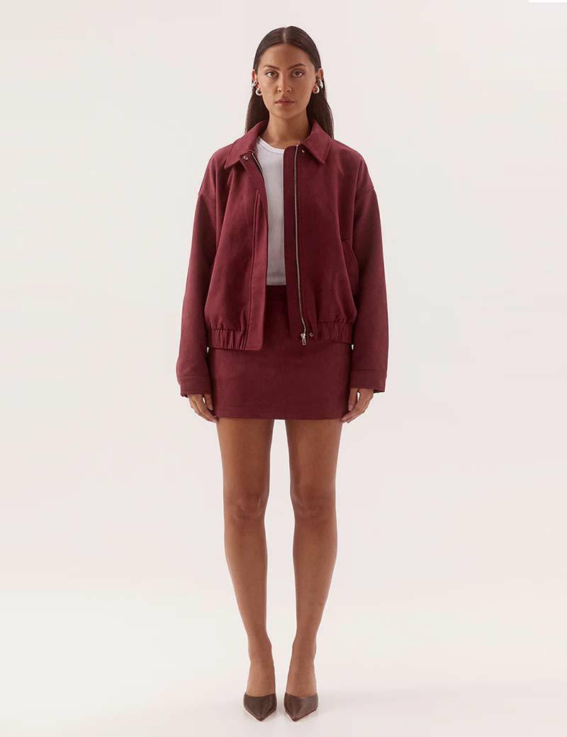 Sovere Avery Skort Cranberry