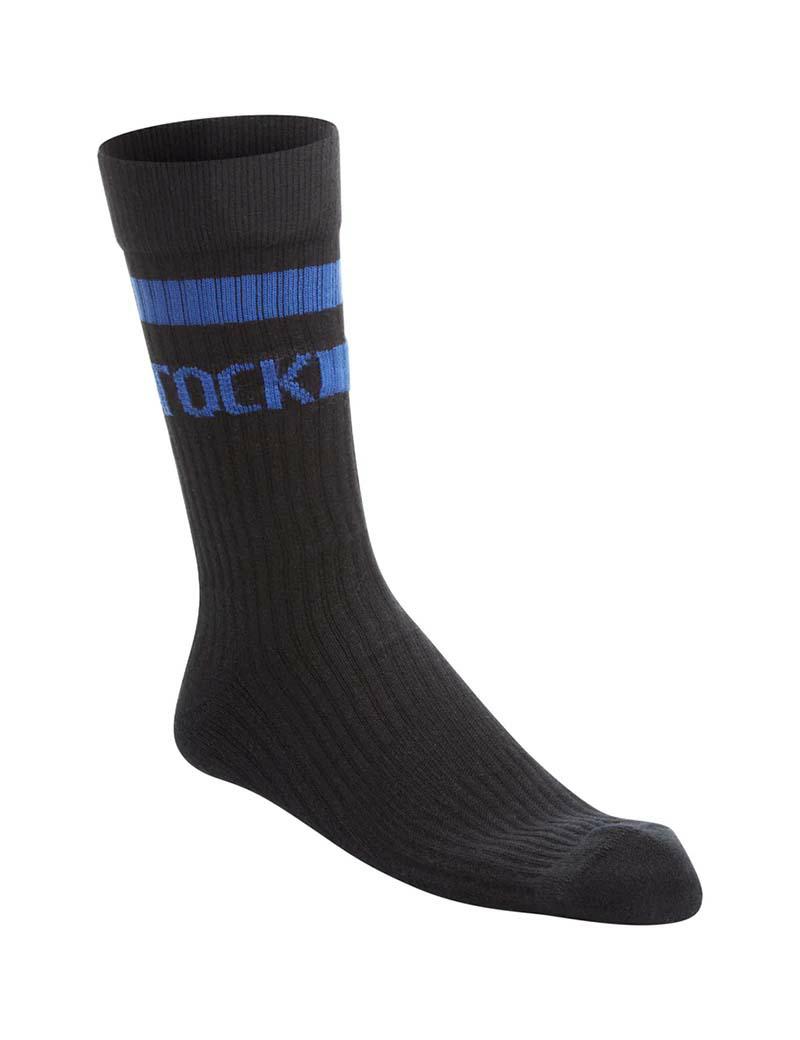 Birkenstock Cotton Crew Black Blu