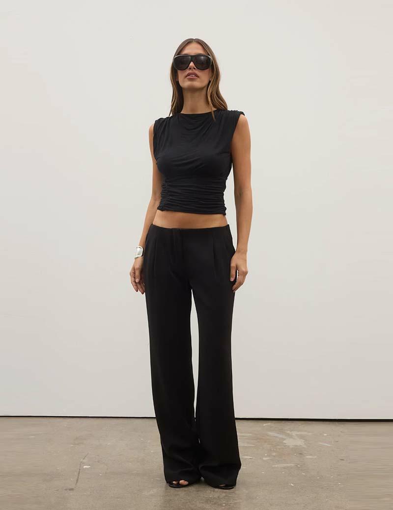 Bayse Brand Pietra Pant Black