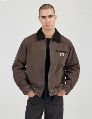Rollas Nailhead Miner Jacket Bro