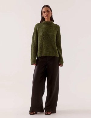 Sovere Verse Sweater Khaki