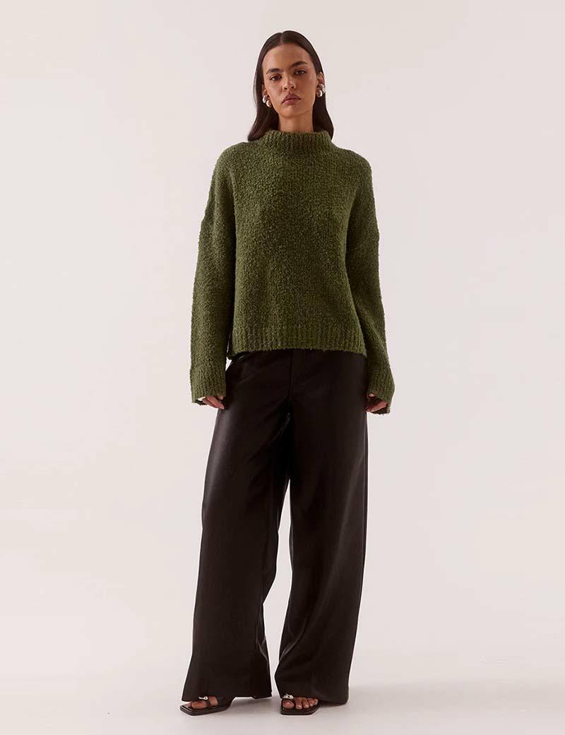 Sovere Verse Sweater Khaki