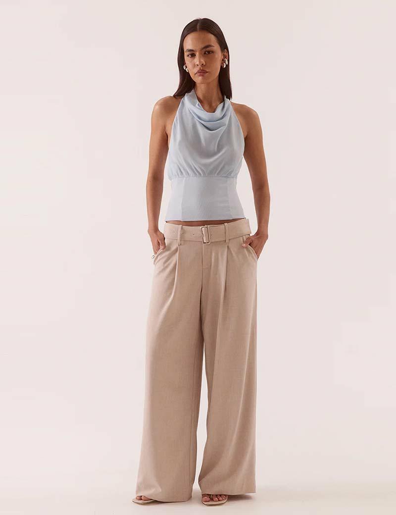 Sovere Ada Halter Top Whisper